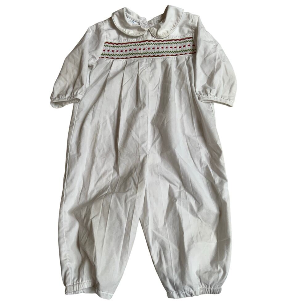 Bailey Boys Christmas‎ Smocked outfit size 9 mo